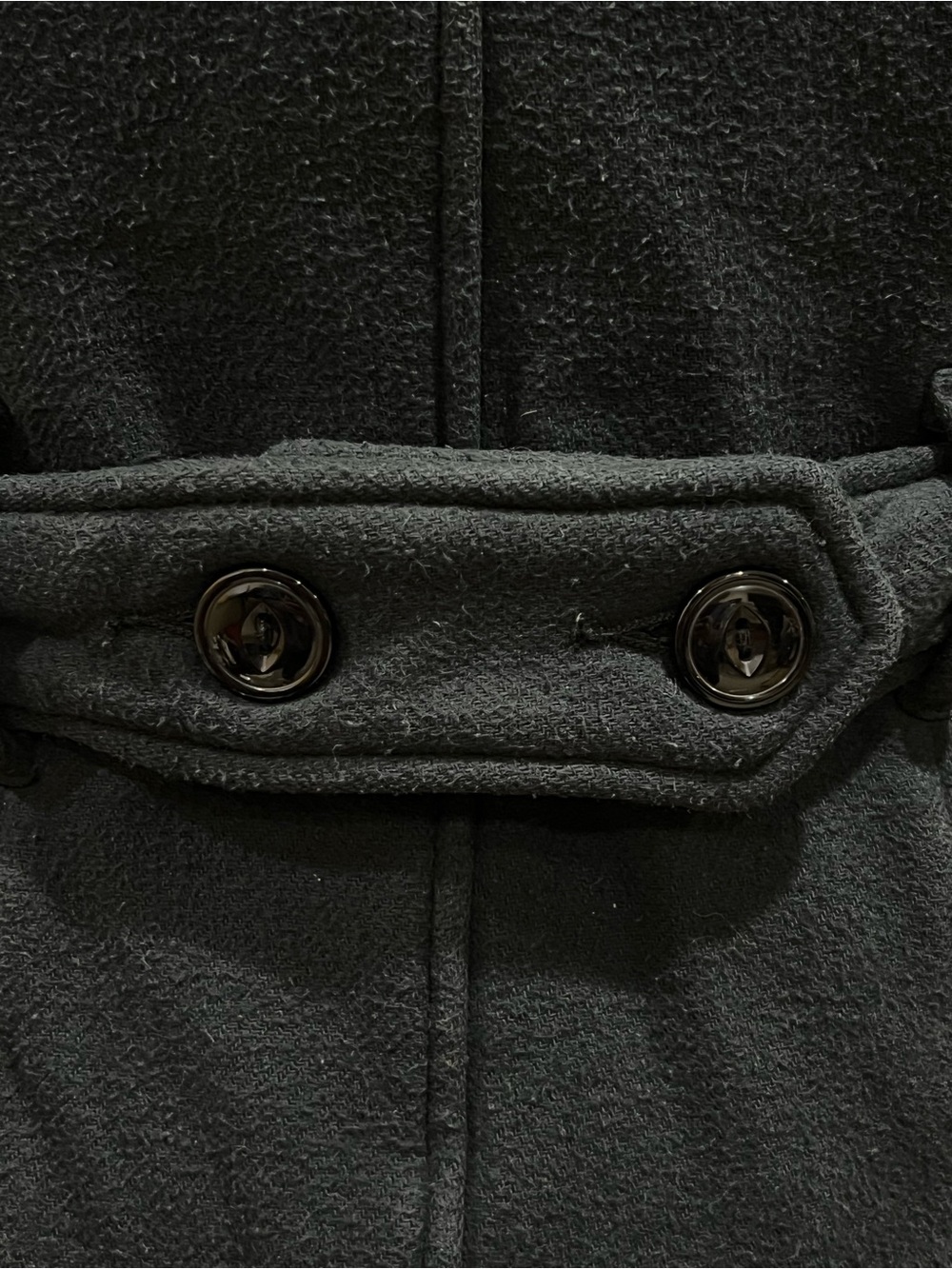 OBEY Black Fleece Peacoat Jacket Size Medium - Picture 7 of 11